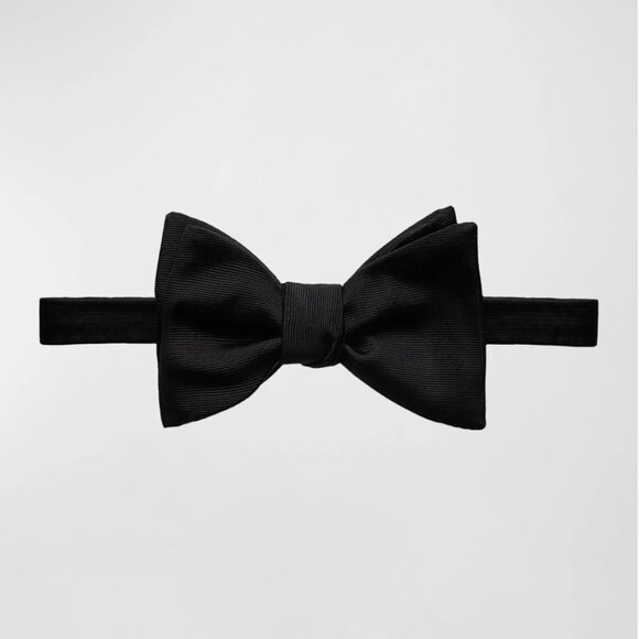 Eton Self-Tie Silk Bow Tie - NWT - Picture 1 of 5